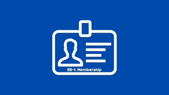 Eb-1: Membership in Associations in the Field for Which Classification Is Sought